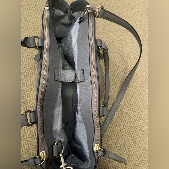 Kate Spade Grey Leather Handbag with shoulder strap - Picture 8 of 8